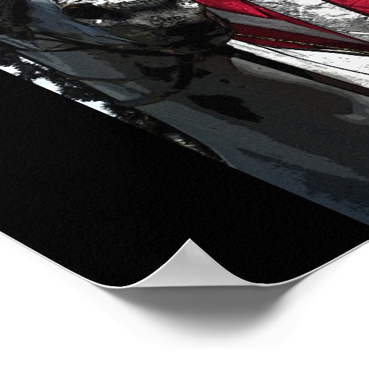 201.アメリカの木馬 ポスター (角)