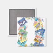 201.イヌの生活の中 マグネット (正面/裏面)