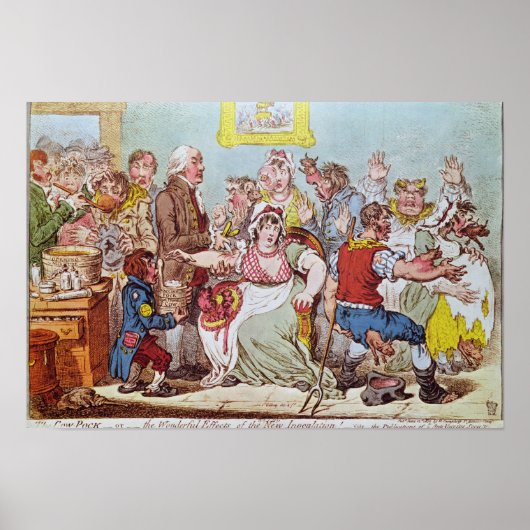 201.ウシの皮や素晴らしい効果 ポスター (正面)