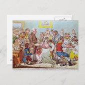 201.ウシの皮や素晴らしい効果 ポストカード (正面/裏面)