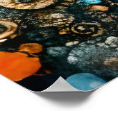 201.オレンジ色の男 ポスター (角)