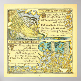 201.オークと葦のウォルタークレーン ポスター