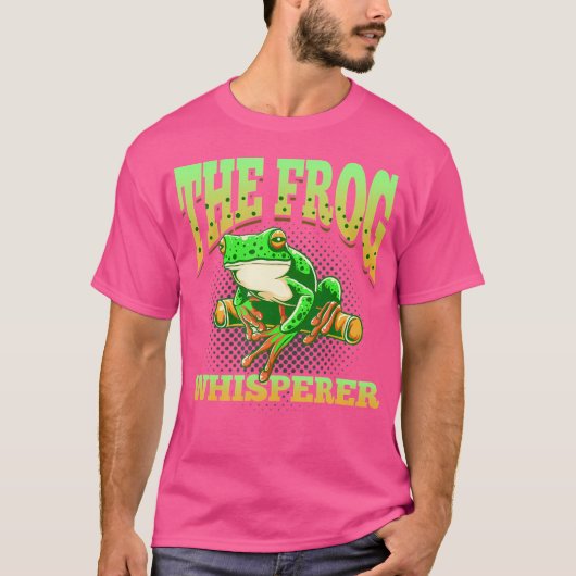 201.カエルささやき Tシャツ (正面)