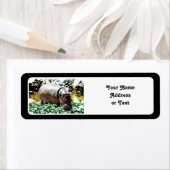 201.カバと鳥 ラベル (インサイチュ)