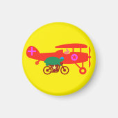 201.カメとウサギ マグネット (正面)