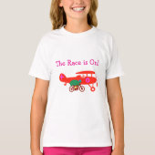 201.カメとウサギ Tシャツ (正面)