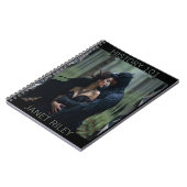 201.カラスとレディーノート ノートブック (左側)