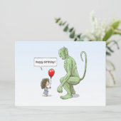 201.ガールとゴブリン カード (スタンド正面)