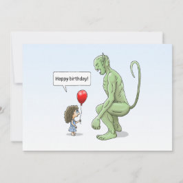 201.ガールとゴブリン カード