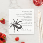 201.クモとハエの詩 スタンダードランチョンナプキン (インサイチュ)