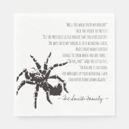 201.クモとハエの詩 スタンダードランチョンナプキン