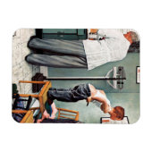 201.ショットの前または医師の前 マグネット (横)