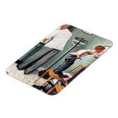 201.ショットの前または医師の前 マグネット (左側)