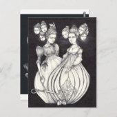 201.デッドロックのシスターズとネバーバード ポストカード (正面/裏面)