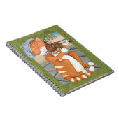 201.ネコとバイオリン ノートブック (右側)