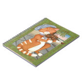 201.ネコとバイオリン ノートブック (左側)