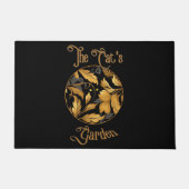 201.ネコの庭 ドアマット (正面)