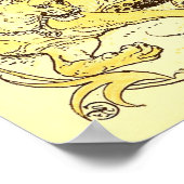 201.ネズミとライオンのウォルタークレーン ポスター (角)