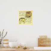 201.ネズミとライオンのウォルタークレーン ポスター (キッチン)