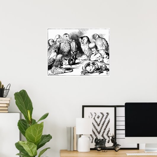 201.ネズミと辛口の話 ポスター (ホームオフィス)