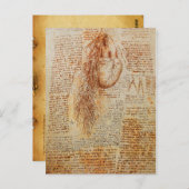 201.ハートと気管支動脈の切除 ポストカード (正面/裏面)