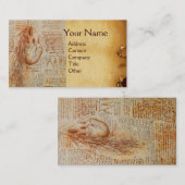 201.ハートと気管支動脈の切除 名刺 (正面/裏面)