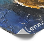 201.パンとワイン ポスター (角)