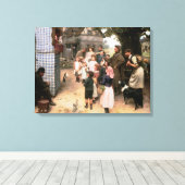 201.パンチとジュディのショー キャンバスプリント (インサイチュ (ウッドフロア))