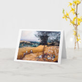 201.ピーター·ブルーゲル カード (黄色い花)