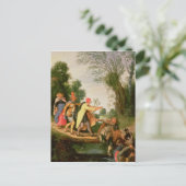 201.ブラインドをリードするブラインド ポストカード (スタンド正面)