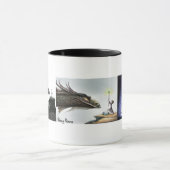 201.ボーイ・ウィザードとドラゴン マグカップ (中央)