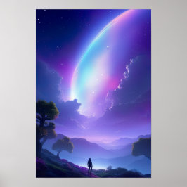 201.ミステリアスな月と孤独な追跡 ポスター