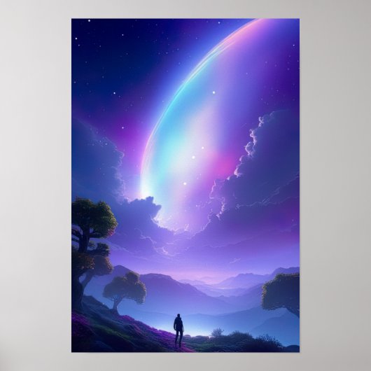 201.ミステリアスな月と孤独な追跡 ポスター (正面)