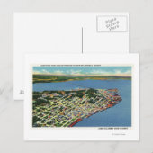 201.ヤングの湾を望む街 ポストカード (正面/裏面)