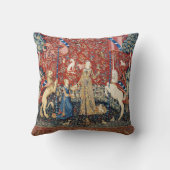 201.レディと一角獣の味 クッション (裏面)