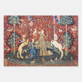 201.レディと一角獣の味 ラッピングペーパーシート