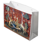 201.レディと一角獣の味 ラージペーパーバッグ (裏面アングル)