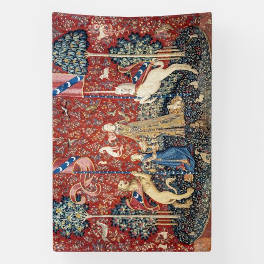 201.レディと一角獣の味 横断幕 (縦)