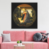 201.ヴァージンが子供を慕う キャンバスプリント (インサイチュ (リビング))