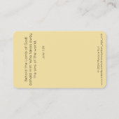 201.仔ヒツジと十字架の聖札 名刺 (裏面)