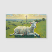 201.仔ヒツジと十字磁気聖カード (正面)