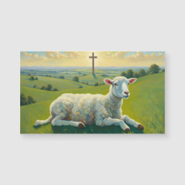 201.仔ヒツジと十字磁気聖カード