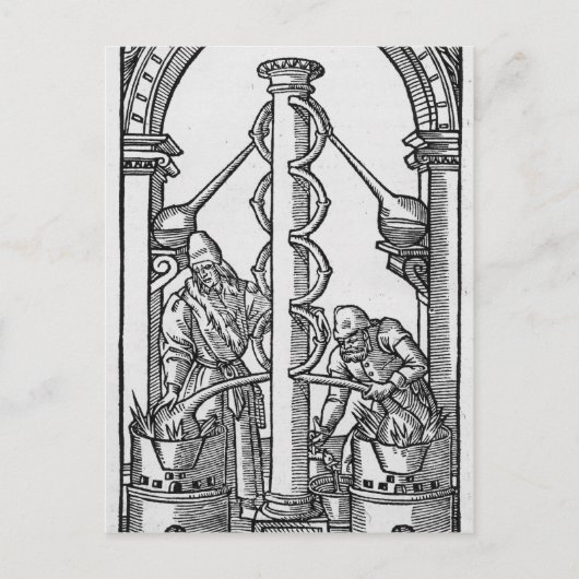 201.仕事の錬金術師 ポストカード (正面)