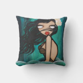 201.光と海の枕 クッション (正面)