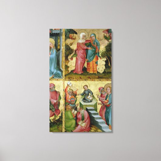 201.医師との面会及び紛争 キャンバスプリント (正面)