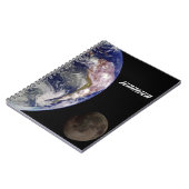 201.地球と月 ノートブック (左側)