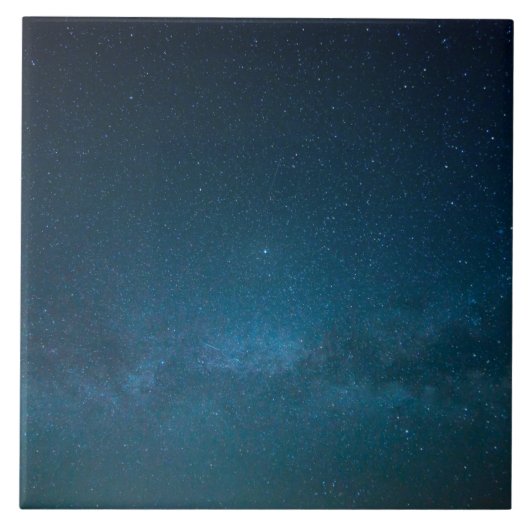201.夜の星 タイル (正面)