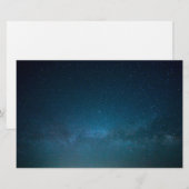 201.夜の星 便箋 (正面/裏面)
