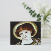 201.天使がプールを悩ましている ポストカード (スタンド正面)