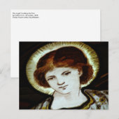 201.天使がプールを悩ましている ポストカード (正面/裏面)